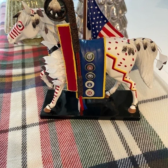 The Trail of Painted Ponies “Trail of Honor” Military Horse